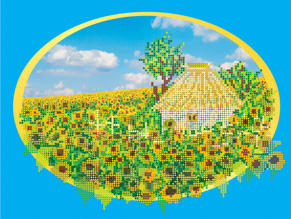 Canvas for bead embroidery