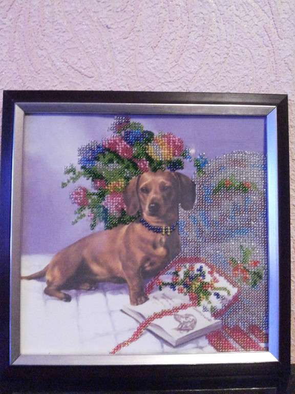 Canvas for bead embroidery