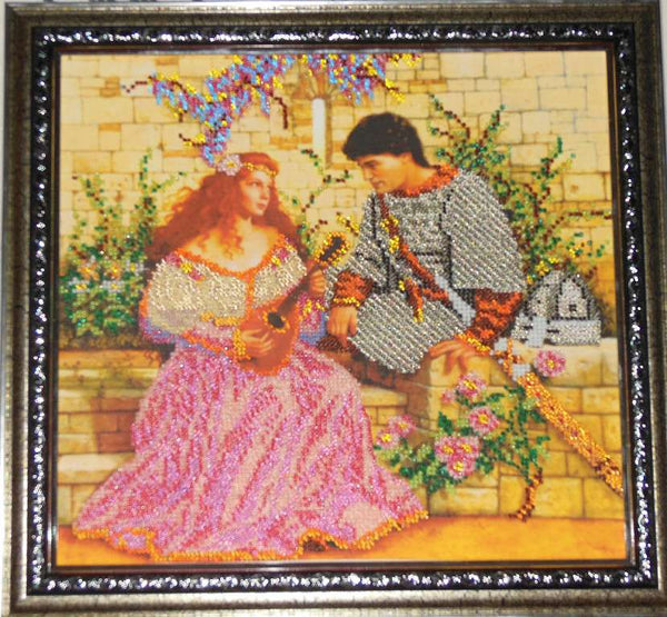 Canvas for bead embroidery