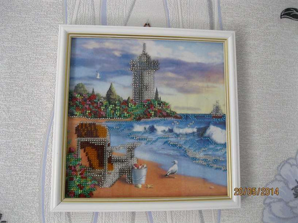 Canvas for bead embroidery