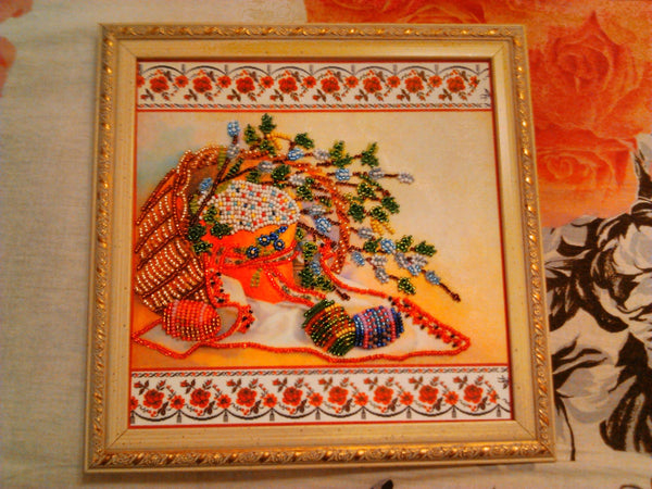 Canvas for bead embroidery