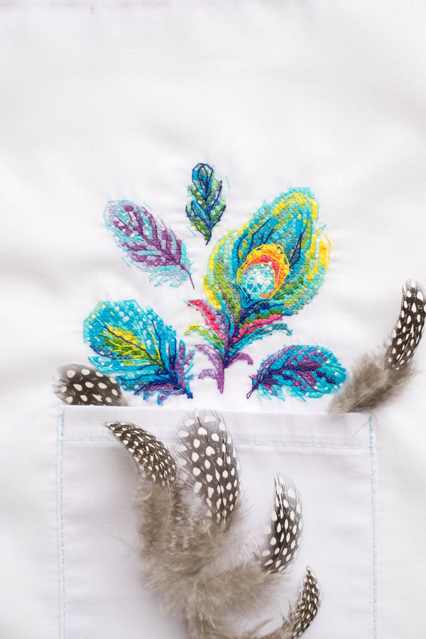 Cross stitch patch kit