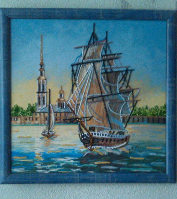 Canvas for bead embroidery