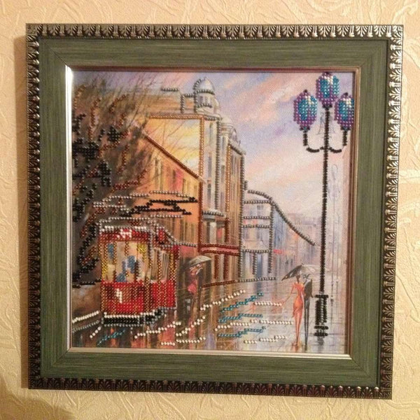 Canvas for bead embroidery