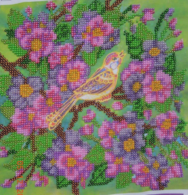 Canvas for bead embroidery