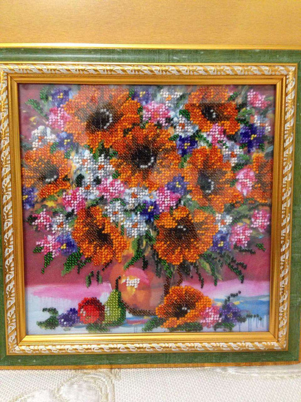 Canvas for bead embroidery