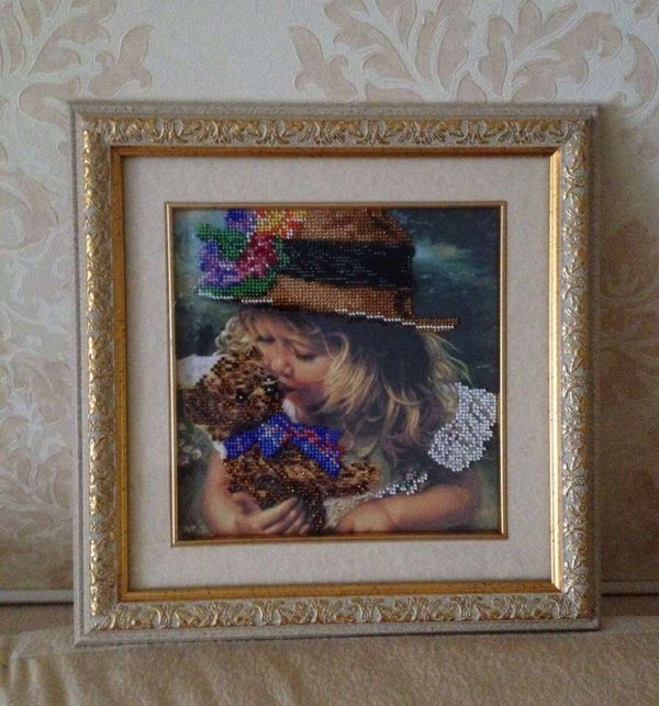 Canvas for bead embroidery