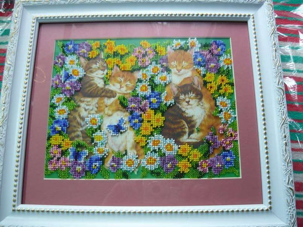 DIY Bead Embroidery Kit