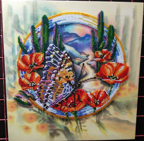 DIY Bead Embroidery Kit