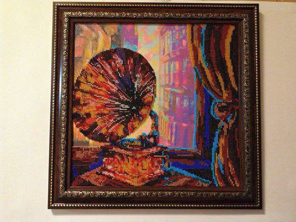 Canvas for bead embroidery