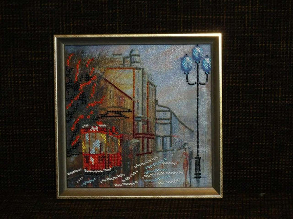 Canvas for bead embroidery