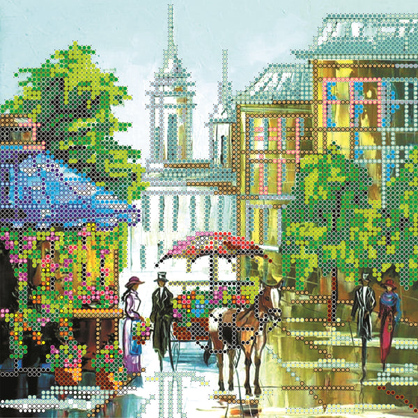 Canvas for bead embroidery