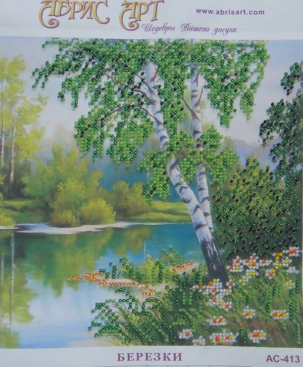 Canvas for bead embroidery