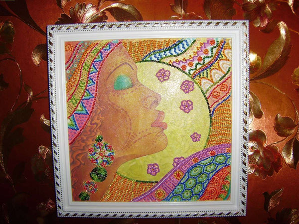 Canvas for bead embroidery