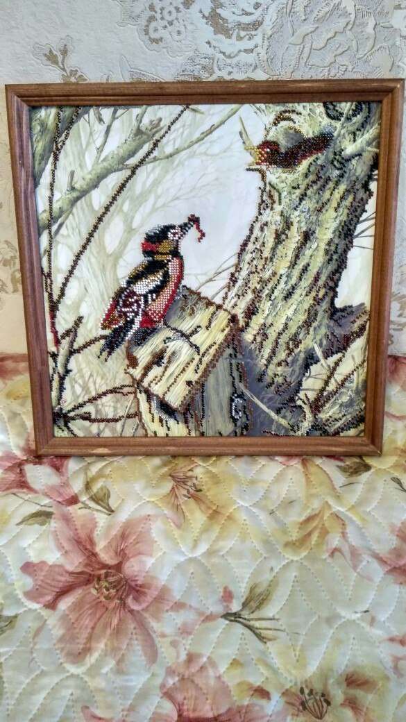 Canvas for bead embroidery