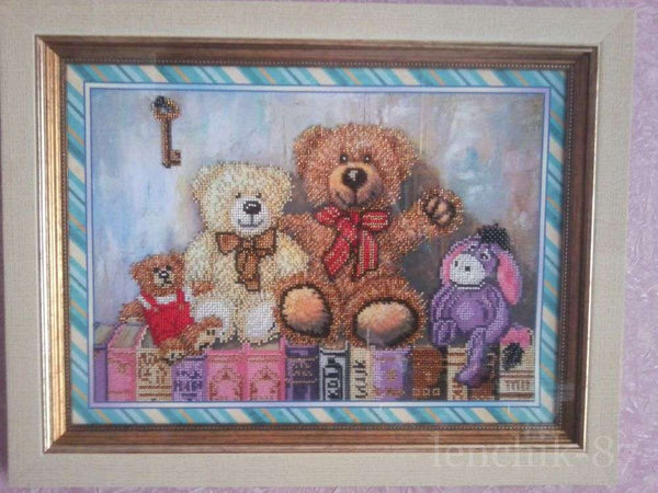 DIY Bead Embroidery Kit