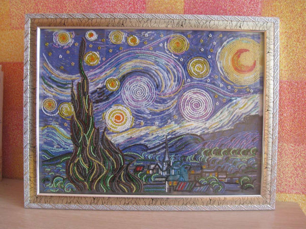 DIY Bead Embroidery Kit