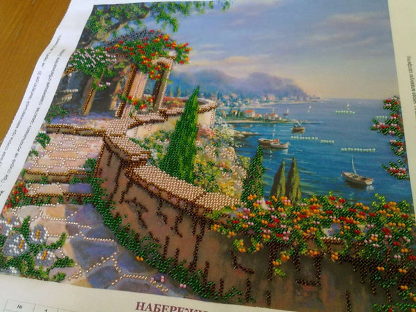 Canvas for bead embroidery