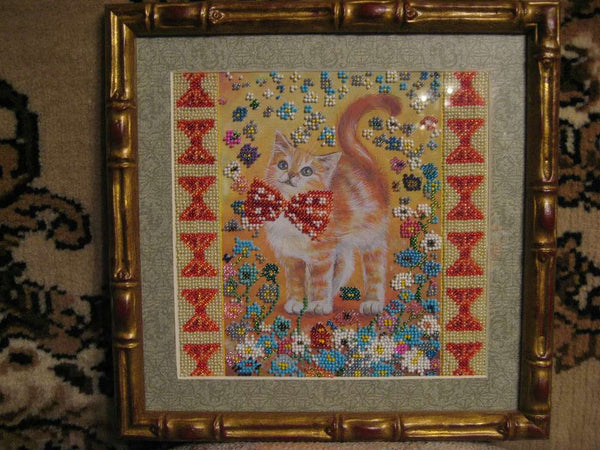 Canvas for bead embroidery