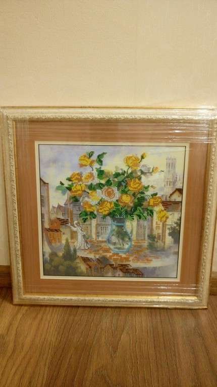 Canvas for bead embroidery