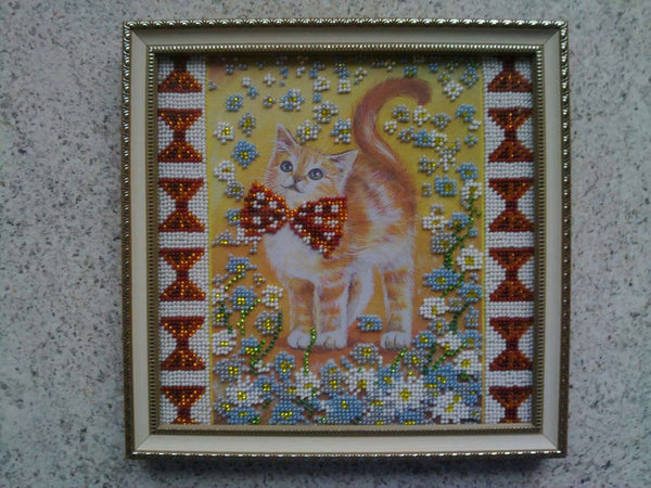 Canvas for bead embroidery
