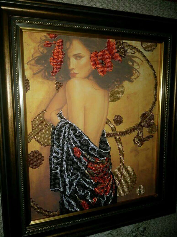 DIY Bead Embroidery Kit