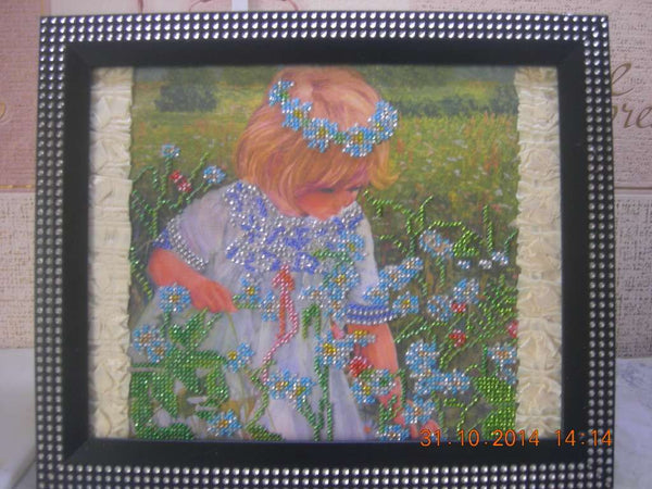Canvas for bead embroidery