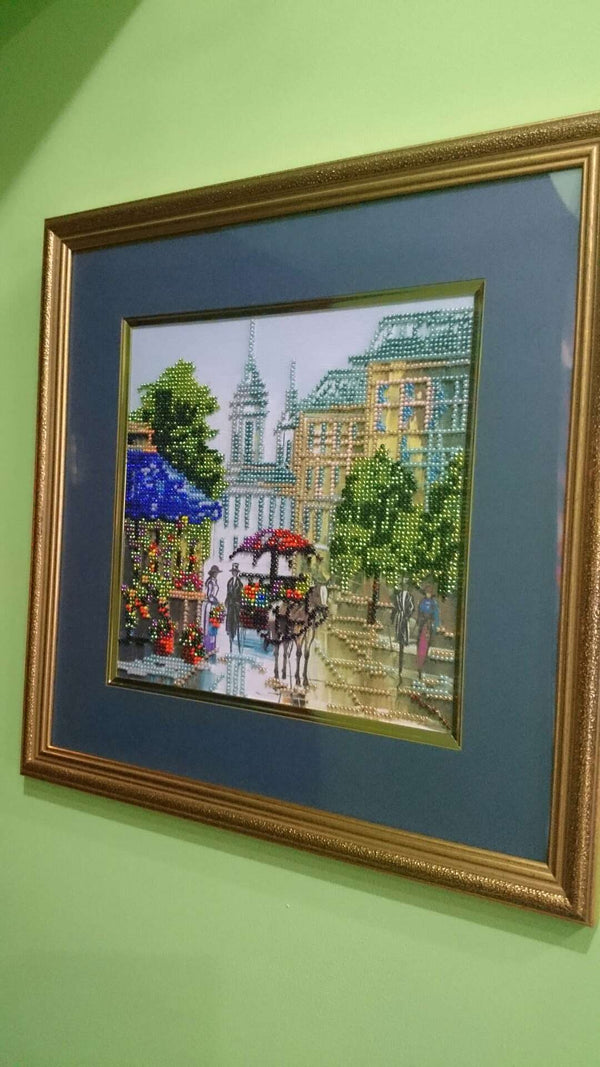 Canvas for bead embroidery