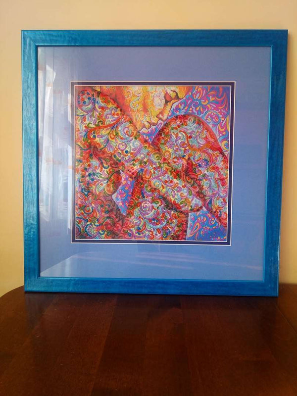 Canvas for bead embroidery