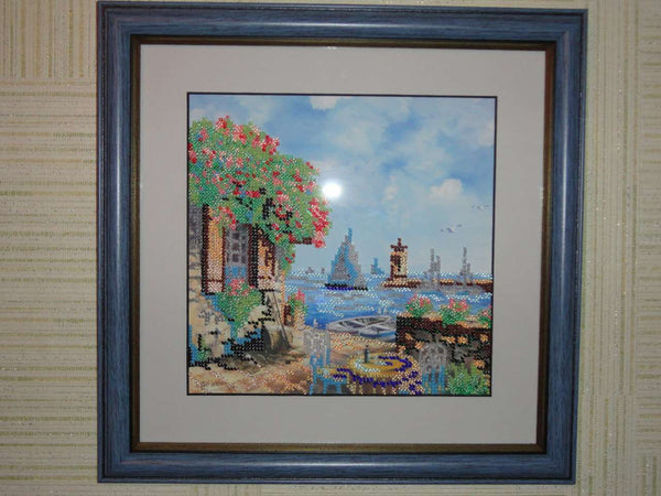 Canvas for bead embroidery