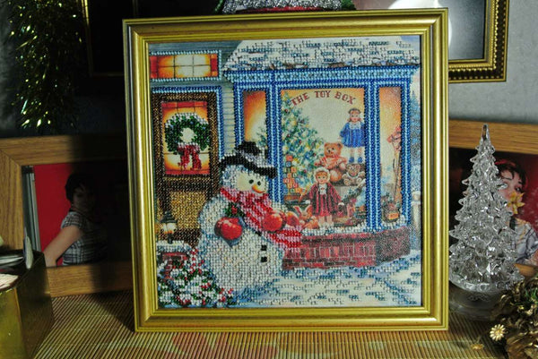 Canvas for bead embroidery