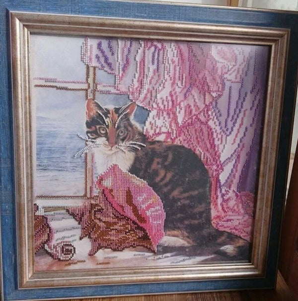 Canvas for bead embroidery