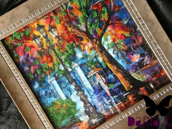 Canvas for bead embroidery