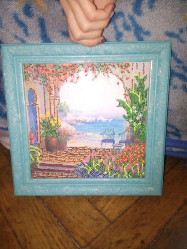 Canvas for bead embroidery