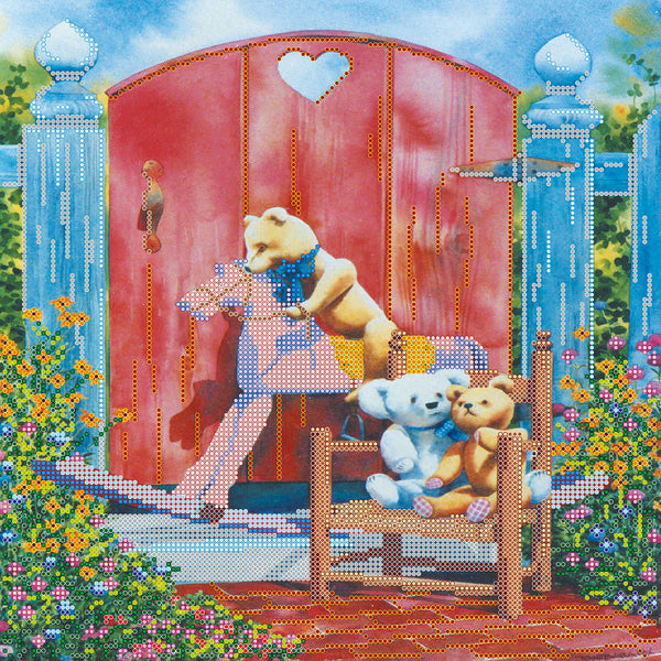 Canvas for bead embroidery