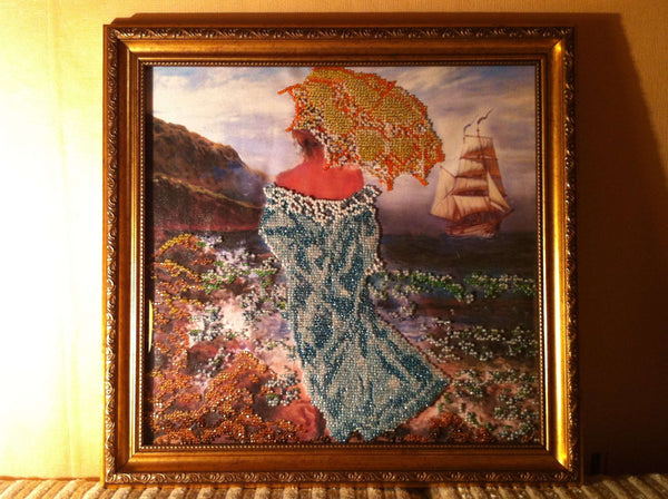 Canvas for bead embroidery