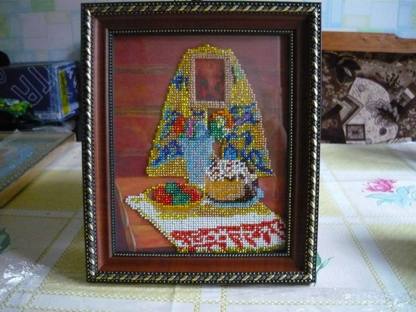 Canvas for bead embroidery