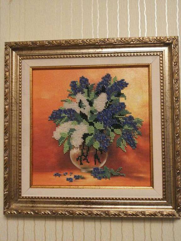 Canvas for bead embroidery