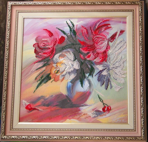 Canvas for bead embroidery