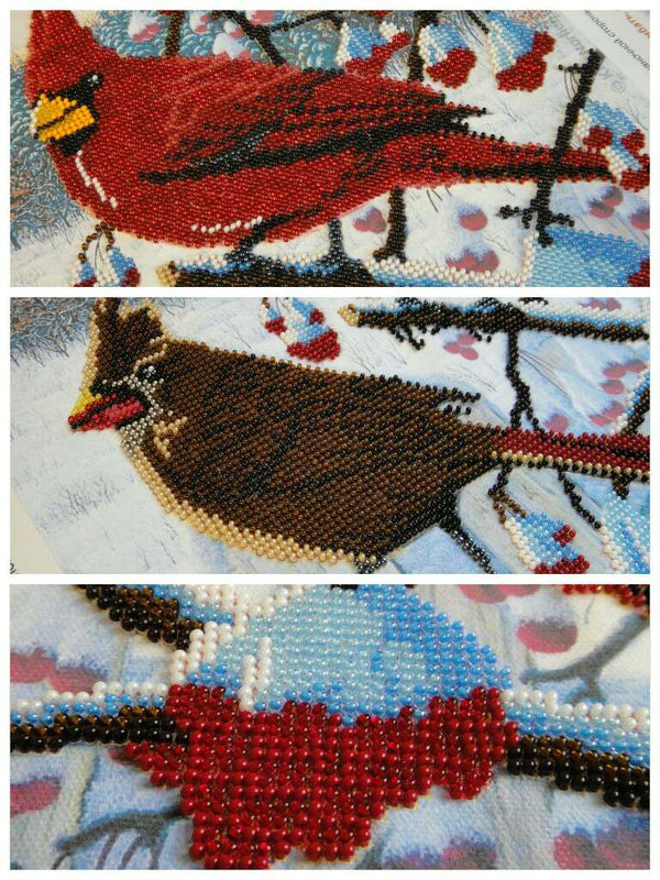 Canvas for bead embroidery