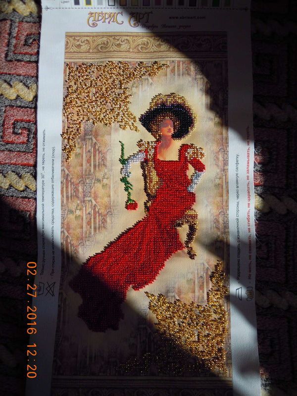 DIY Bead Embroidery Kit