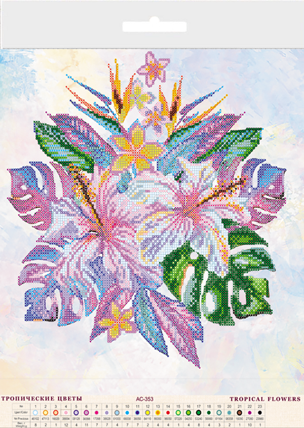 Canvas for bead embroidery