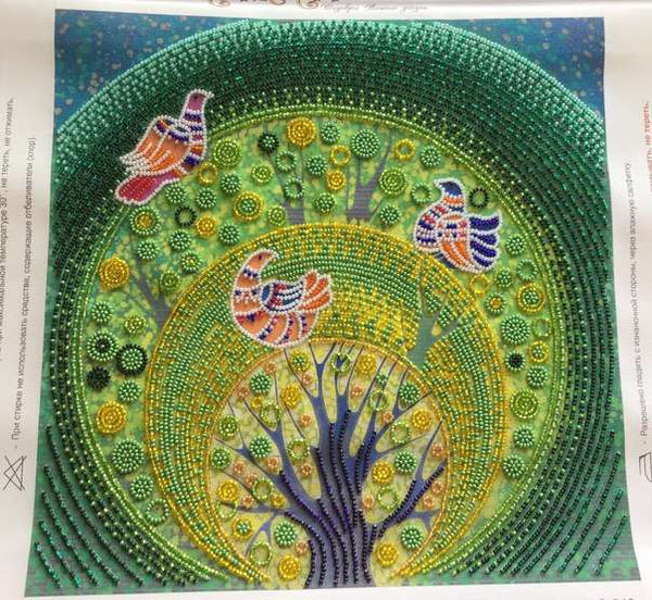 Canvas for bead embroidery