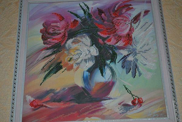 Canvas for bead embroidery