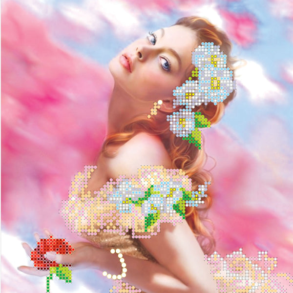 Canvas for bead embroidery