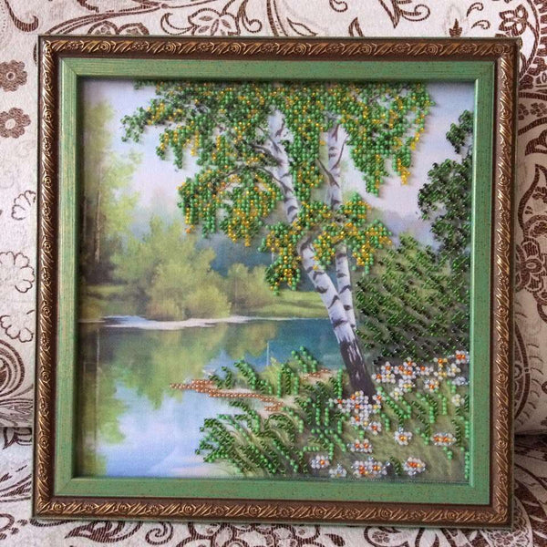 Canvas for bead embroidery