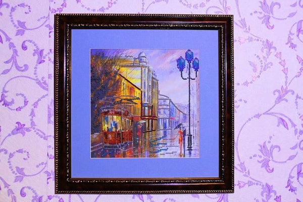 Canvas for bead embroidery