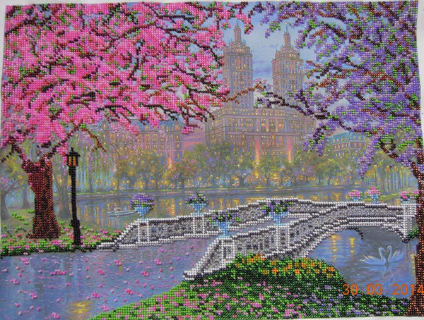 DIY Bead Embroidery Kit