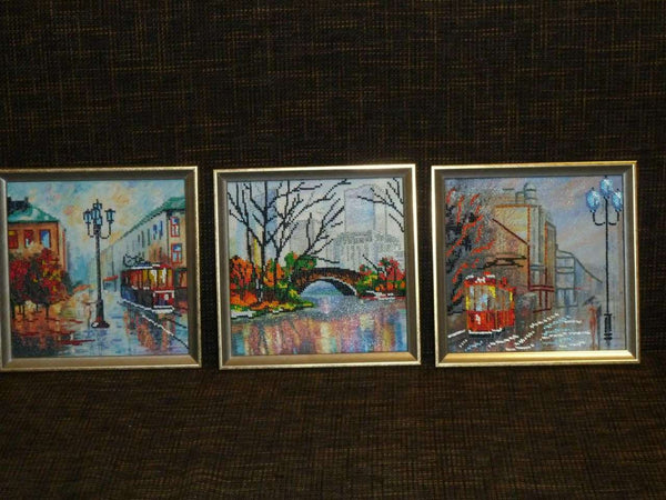 Canvas for bead embroidery