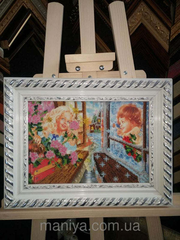 DIY Bead Embroidery Kit